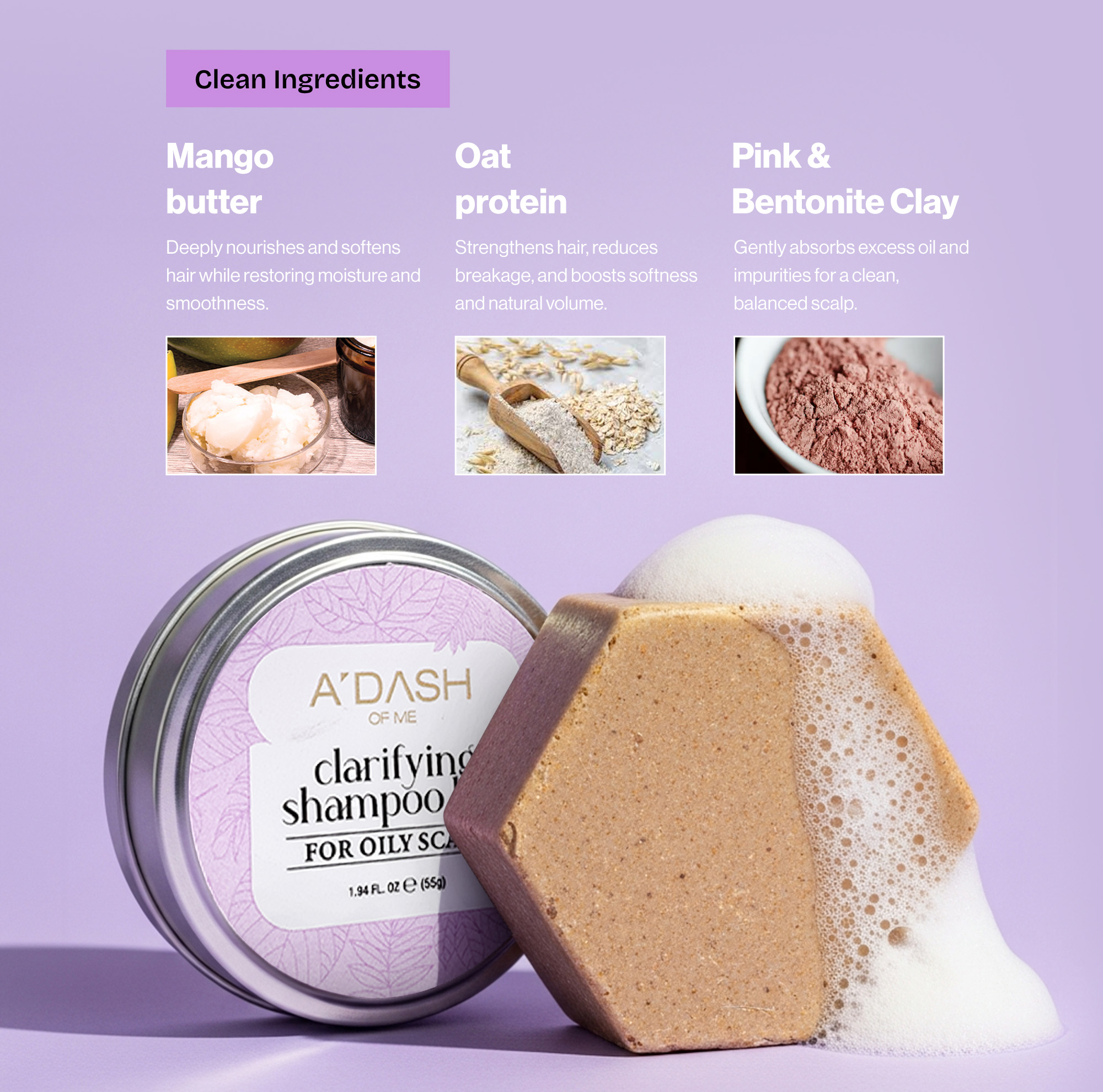 Clarifying Shampoo Bar